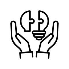 Problem Solving line icon