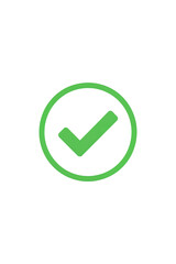 Green Checkmark Icon in a Circle