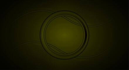 3D circular banner background with curve line pattern – Popular elegant template for decoration poster art futuristic – Abstract minimal gradient design with vintage effect – Modern vector background