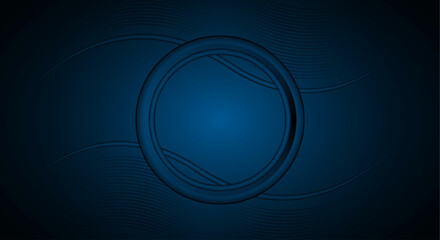 Abstract minimal gradient design with vintage effect – Modern vector background – 3D circular banner background with curve line pattern – Popular elegant template for decoration poster art futuristic