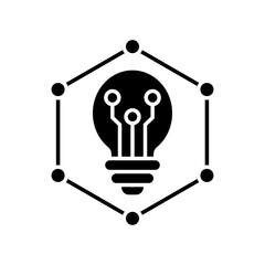 Innovation glyph icon