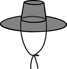 한국의전통모자갓