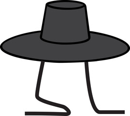 한국 전통모자 갓