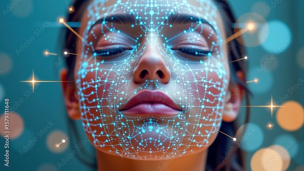 Poster ai in mental health monitoring enhances emotional well being through innovative technology and data 