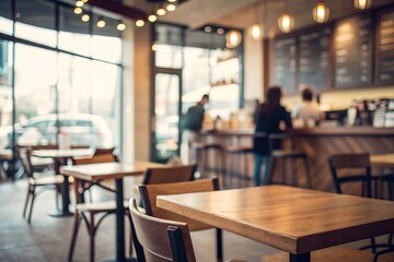 Cozy Coffee Shop Interior with Warm Lighting and Inviting Atmosphere for Casual Gatherings