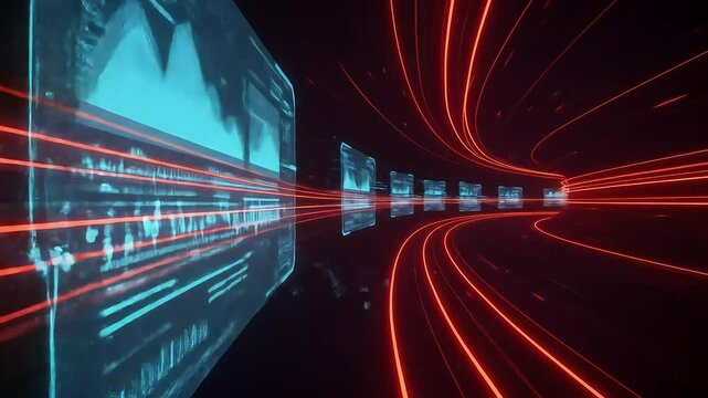 Artificial Intelligence in Document Analysis, the role of artificial intelligence in document analysis with an image portraying machine learning algorithms extracting data from unstructured documents