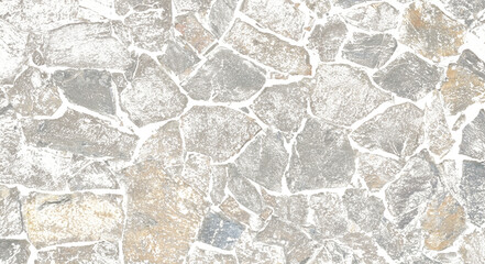 Natural Stone Wall Texture with Irregular Pattern