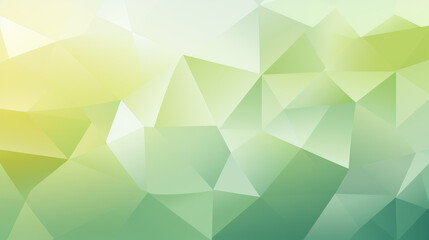 Green Polygon Abstract Background with Gradient Geometric Triangles and Low Poly Design for Modern Digital Art, Wallpaper, and Creative Graphic Template