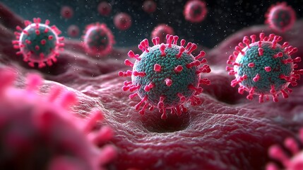 Cancer cells, T-cell therapy, micro view.