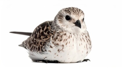 Fototapeta premium Small bird with mottled plumage