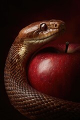 蛇とリンゴ