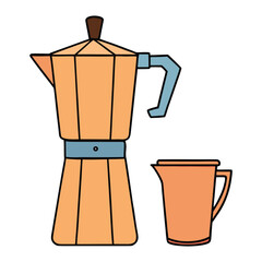A pour-over brewer is a simple coffee maker where hot water is poured over coffee grounds in a filter, allowing fresh, clean coffee to drip into your mug below.
