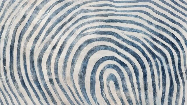 Blue Fingerprint Texture Background Technology Security