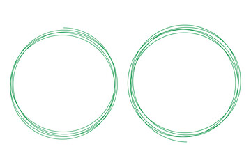 Hand drawn circle with doodle patterns. Hand drawn circle line sketch set. Collection Vector circular scribble doodle round circles for message note mark design element. eps 10