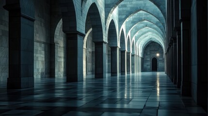 Ancient stone corridor (1)