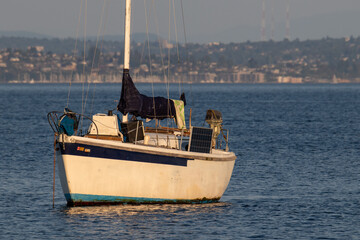 boat on the river