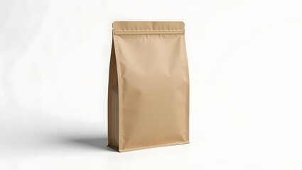 white paper bag simple mockup