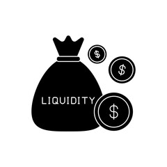 money liquidity icon