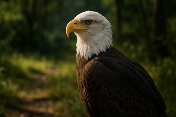 Obraz premium American bald eagle