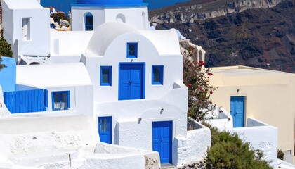 Santorini's whitewashed village
