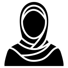 ethnic & cultural wear  glyph icon