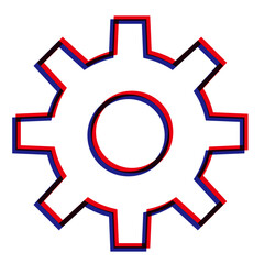 歯車 設定 アイコン ピクト ピクトグラム