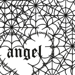 Obraz premium CyberSigil Vector Elements Pack – Tribal Glitch Symbols for Emo Y2K Design