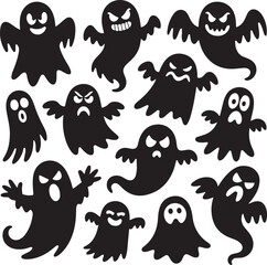 Spooky Halloween Night Illustration

Haunted House Halloween Vector

Halloween Pumpkin and Bat Silhouette

Creepy Halloween Mask Design

Halloween Ghost and Skeleton Artwork