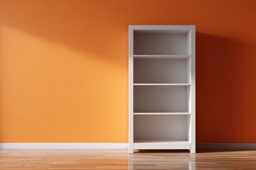empty room with wooden wall