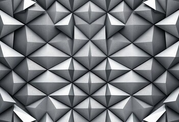 Fototapeta premium Abstract geometric gray and silver pattern, modern design for various applications, shapes, clean