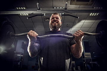 barbell lift man