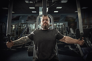 gym man training