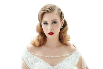 portrait of a bride