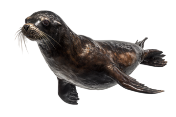 Sea Lion in Dark Waters