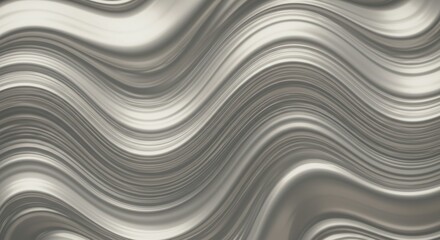 Obraz premium Abstract grayscale wavy pattern