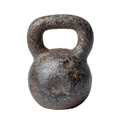 Rusty kettlebell, vintage weight