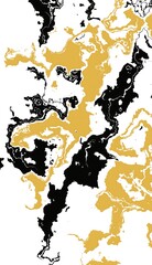 Black and gold marble pattern abstract background