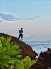 Obraz premium Solitude by the Sea