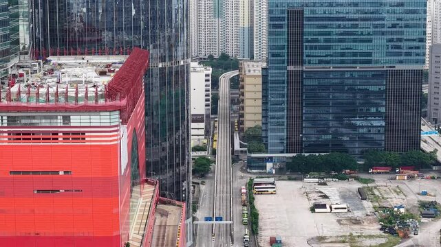 Shing Cheong Road Morning Light Across Urban Kowloon Street July 6 2025