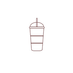 Coffee cup sketch. Coffee cup icon. Coffee cup outline. Coffee cup outline vector design.