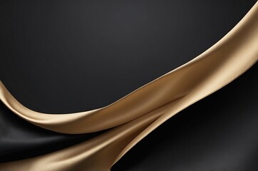 Dark Silk Fabric Backgrounds Bundle, Luxury Satin Folded Textures with Text Space for Branding and Invitations