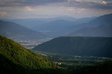 view from the mountain