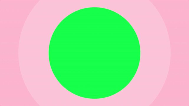 pink circle transition animation expands 4k resolution