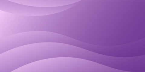Purple background with smooth gradient, curved lines border. Modern business background. Purple color enhances the background's elegance, vector illustration