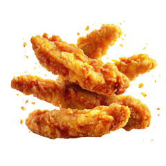 Crispy fried chicken tenders (3)