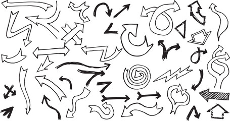 Obraz premium set of arrows