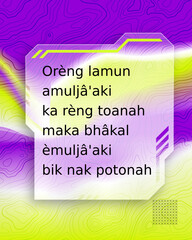 Robotic Gradient Poster Vector