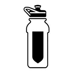bottle of water icon isolated PNG transparent