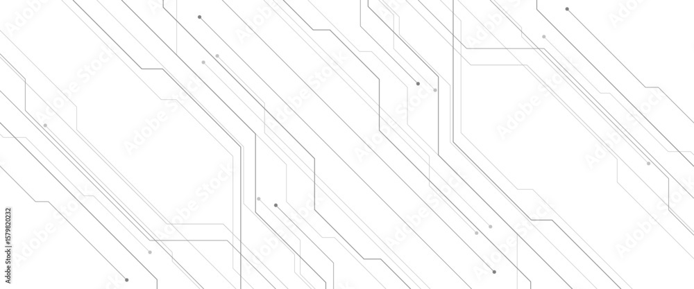 Poster vector abstract digital technology with line digital technological for web banner background