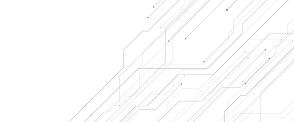 Vector abstract digital technology with line digital technological for web banner background	
